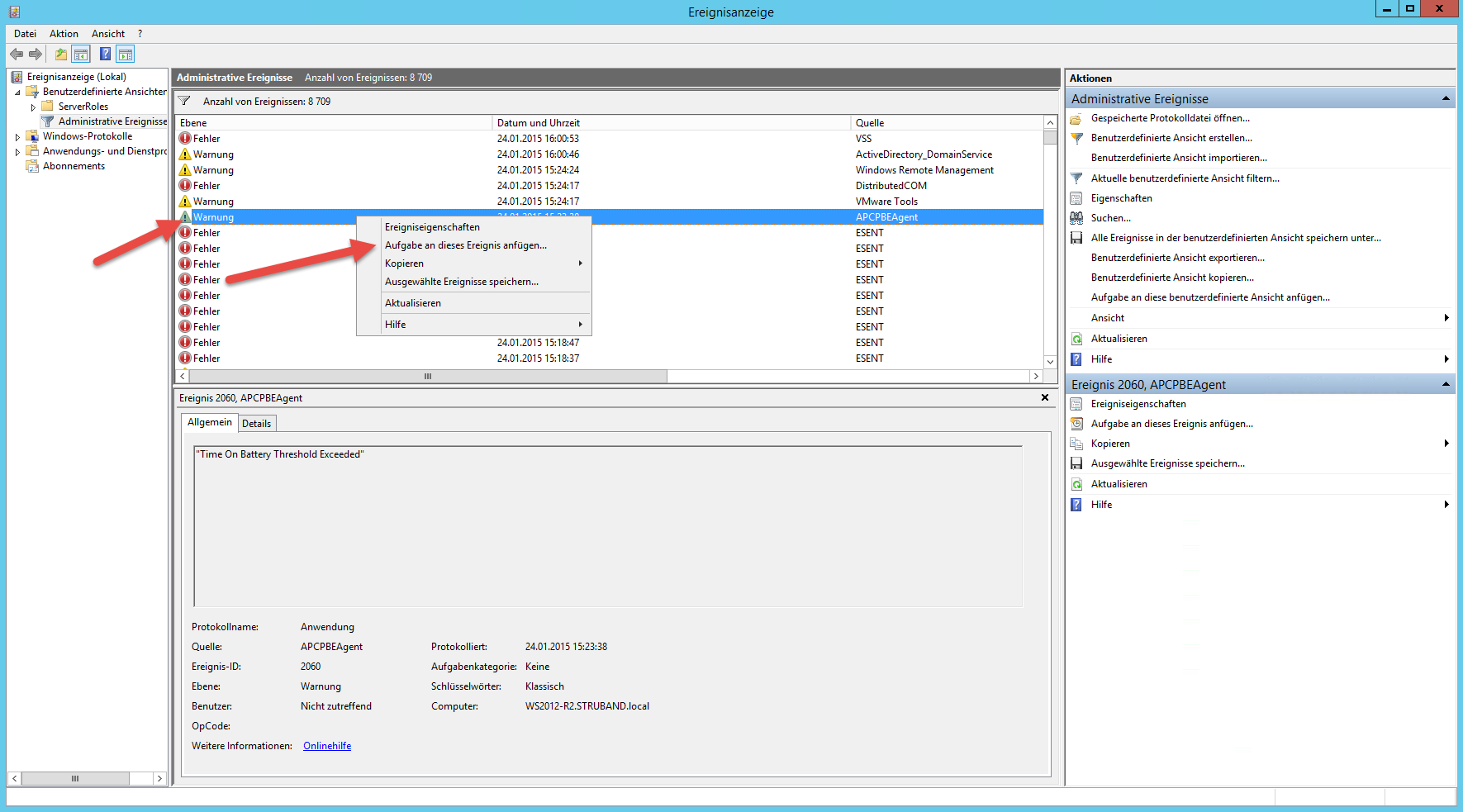 Aufgabe erstellen Schritt 1