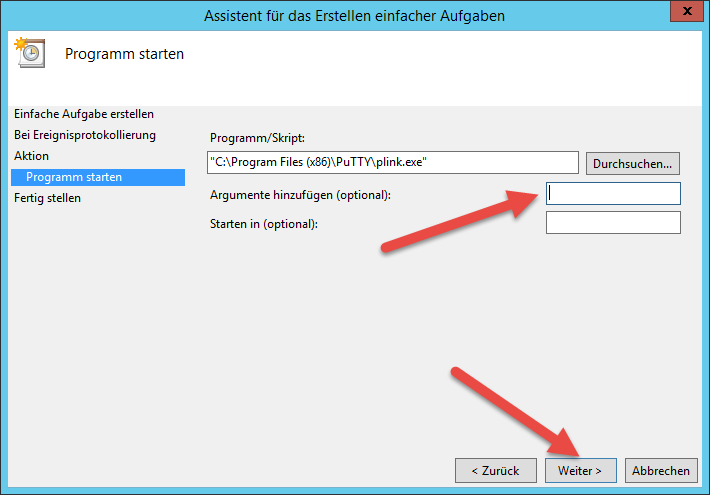 Aufgabe erstellen Schritt 4